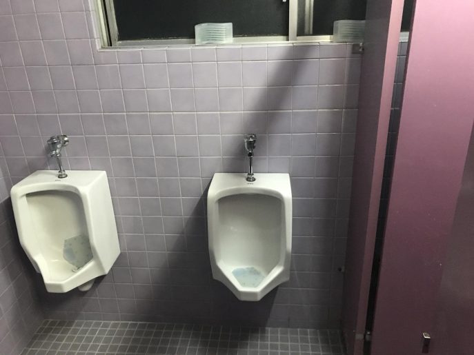 共同のトイレ